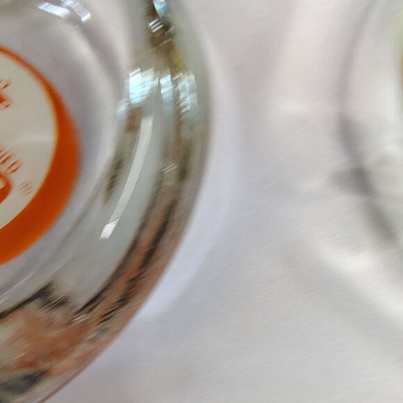 Vintage Sanka Ashtrays Glass 4 Inch Round Lot of 2 Different Advertising Labels - Picture 13 of 16